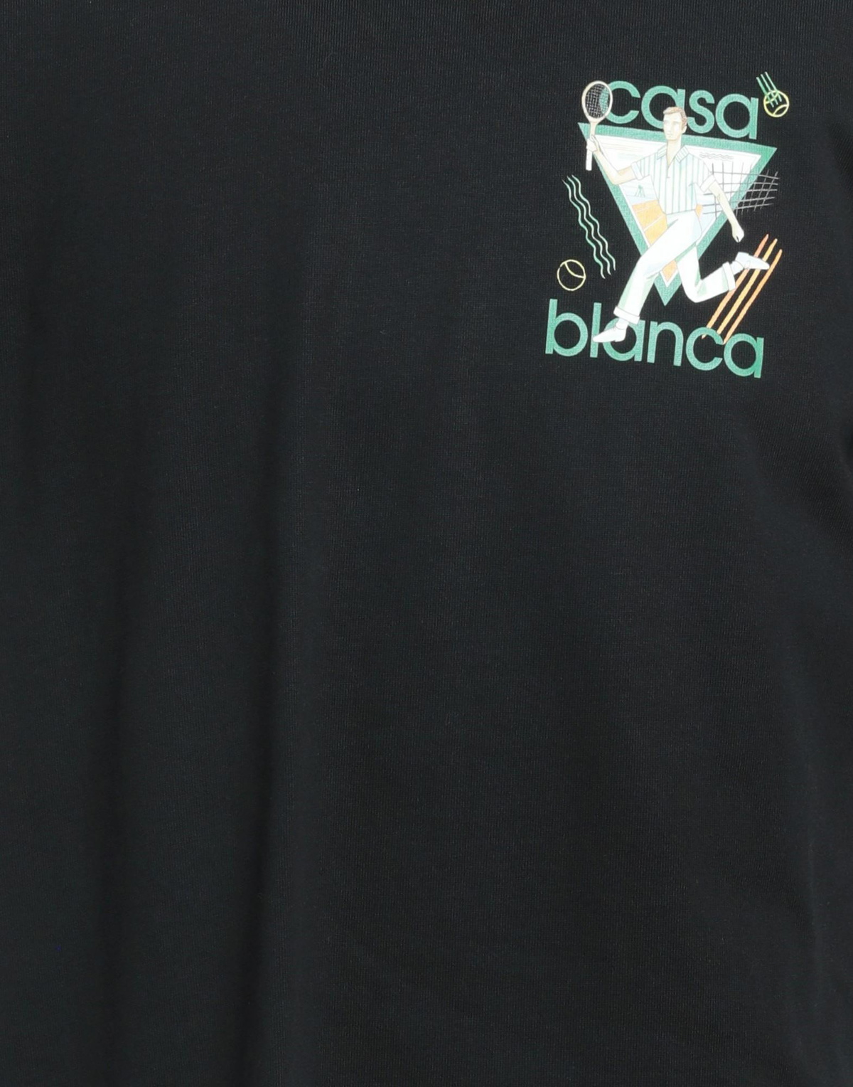 Casablanca Mens T-shirt in Black