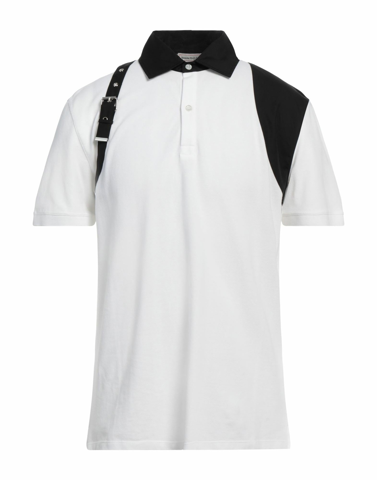 Mcqueen Mens Polo shirt in White