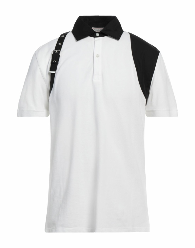 Photo: Mcqueen Mens Polo shirt in White