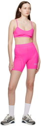7 DAYS Active Pink Paneled Shorts