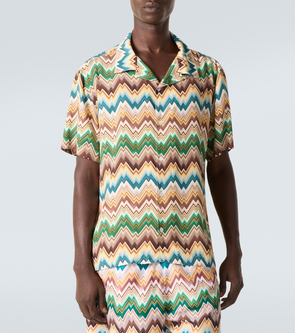 Missoni Zigzag bowling shirt