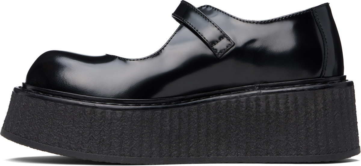 Moschino Black Olivia 1980 Loafers