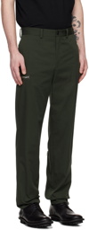 Undercover Khaki Zip Trousers