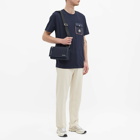 Moncler Men's Maya Pocket Logo T-Shirt in Navy