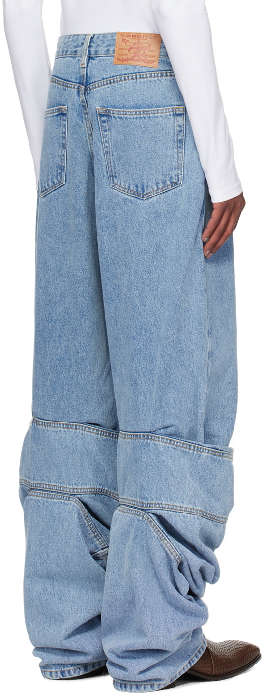 パンツ Y/PROJECT 24SS drape caff jeans 33 Y/PROJECT 24SS drape caff jeans 33 Y Project Jeans | eBay