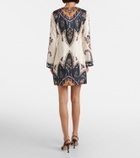 Veronica Beard Cromwell floral minidress