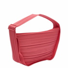 Pleats Please Issey Miyake Women's Half Moon Pleats Bag in Pink 