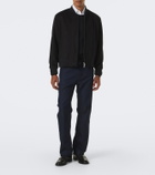 Etro Jacquard cotton-blend slim pants