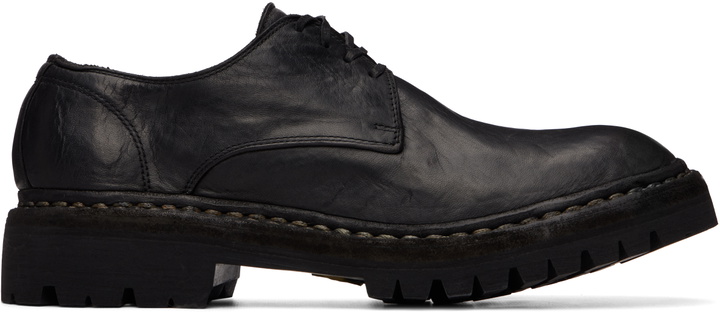 Photo: Guidi Black 792V_N Leather Derbys