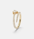 Anita Ko 18kt gold (750/1000) ring with diamonds