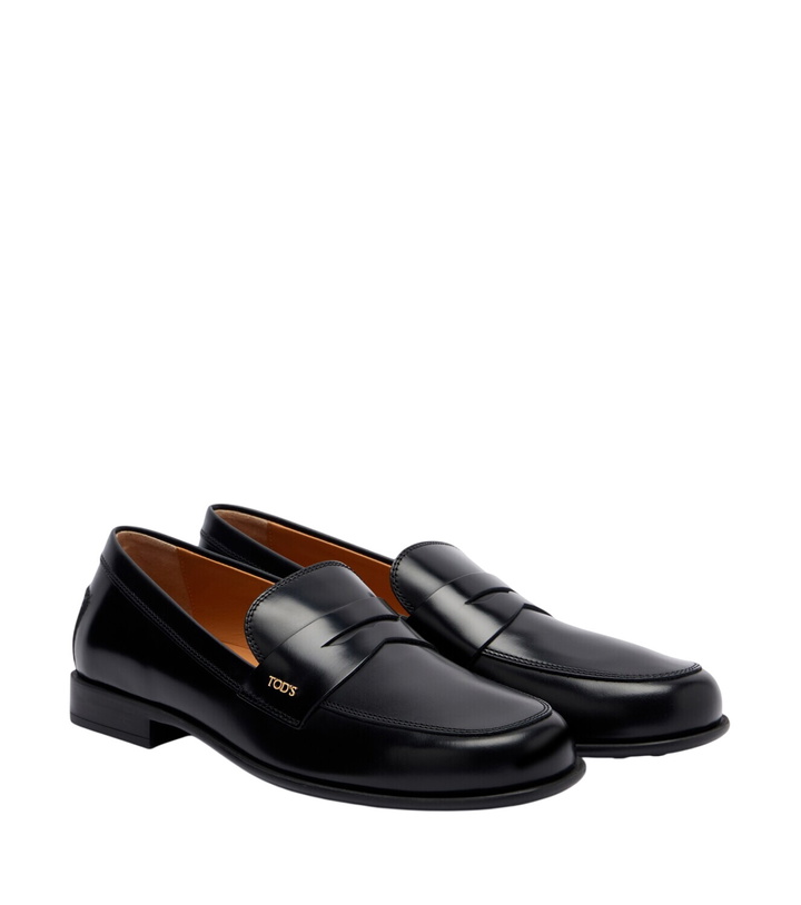Photo: Tod's Leather penny loafers