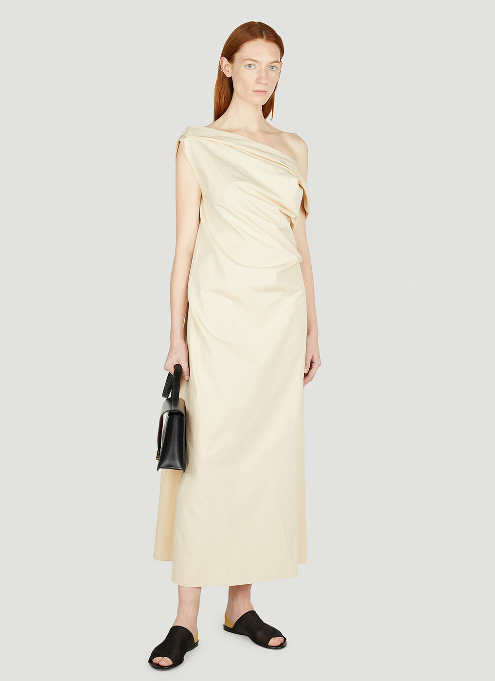 The Row Bamaris Dress in Cream The Row