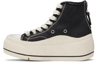 R13 Black Kurt High Top Sneakers