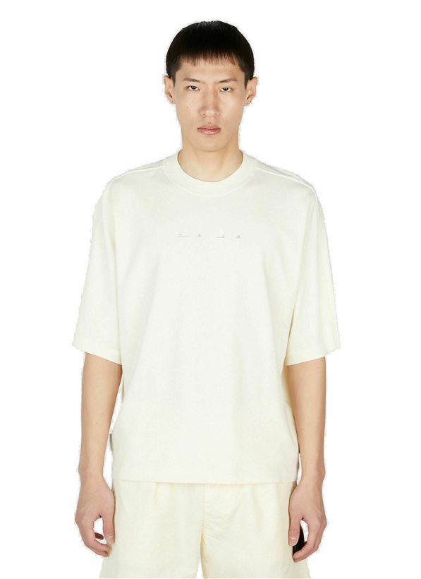 Photo: Stone Island Shadow Project - Faded Print T-Shirt in Cream