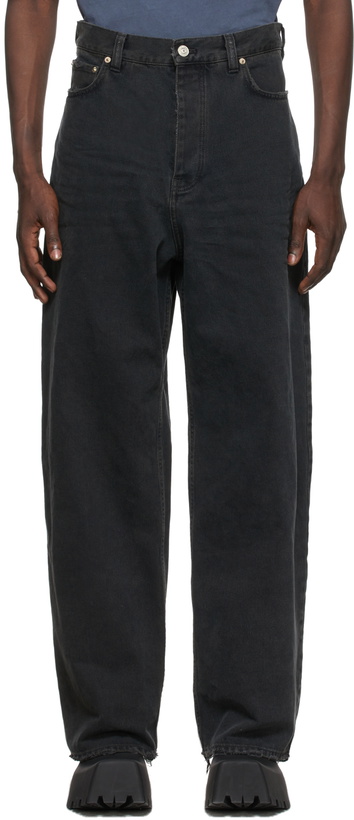 Photo: Balenciaga Black Baggy Jeans