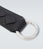 Bottega Veneta Intrecciato leather keychain