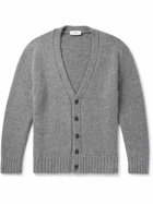 Lardini - Brushed-Knit Cardigan - Gray