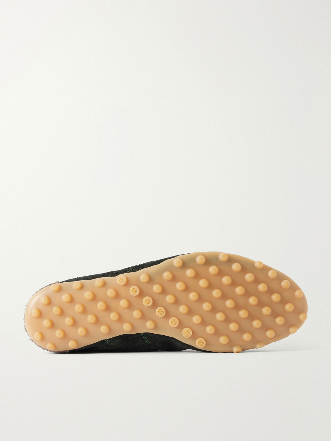 Maison Margiela - Sprinters Panelled Suede Sneakers - Green