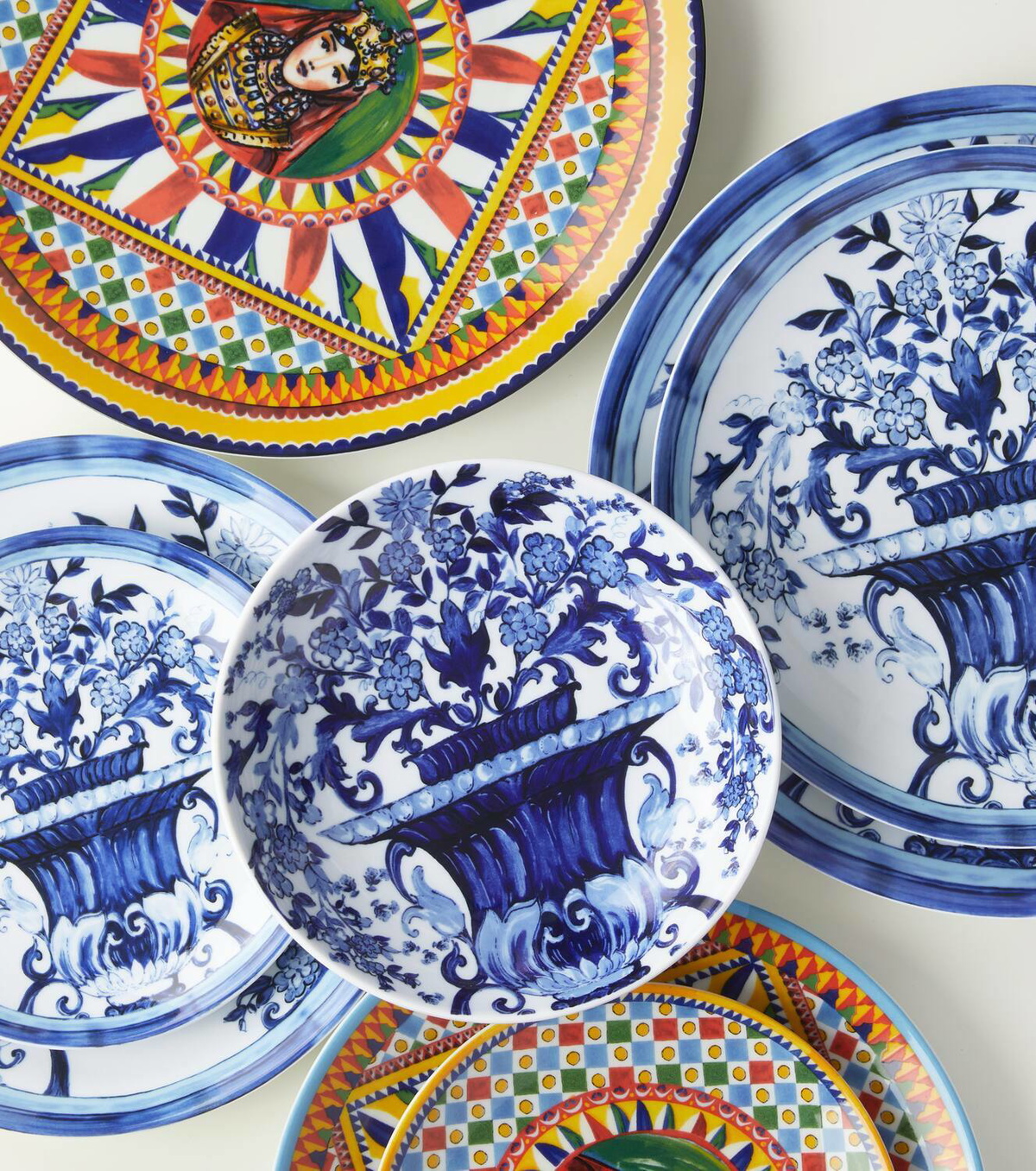 Dolce&Gabbana Casa Blu Mediterraneo charger plate