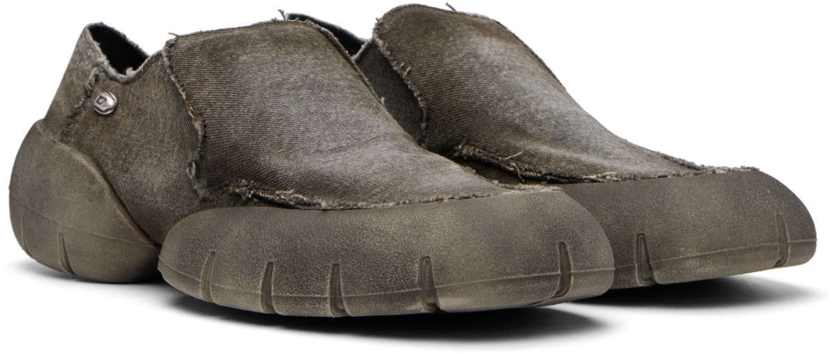 Diesel Gray D-Mathieu SC Sneakers