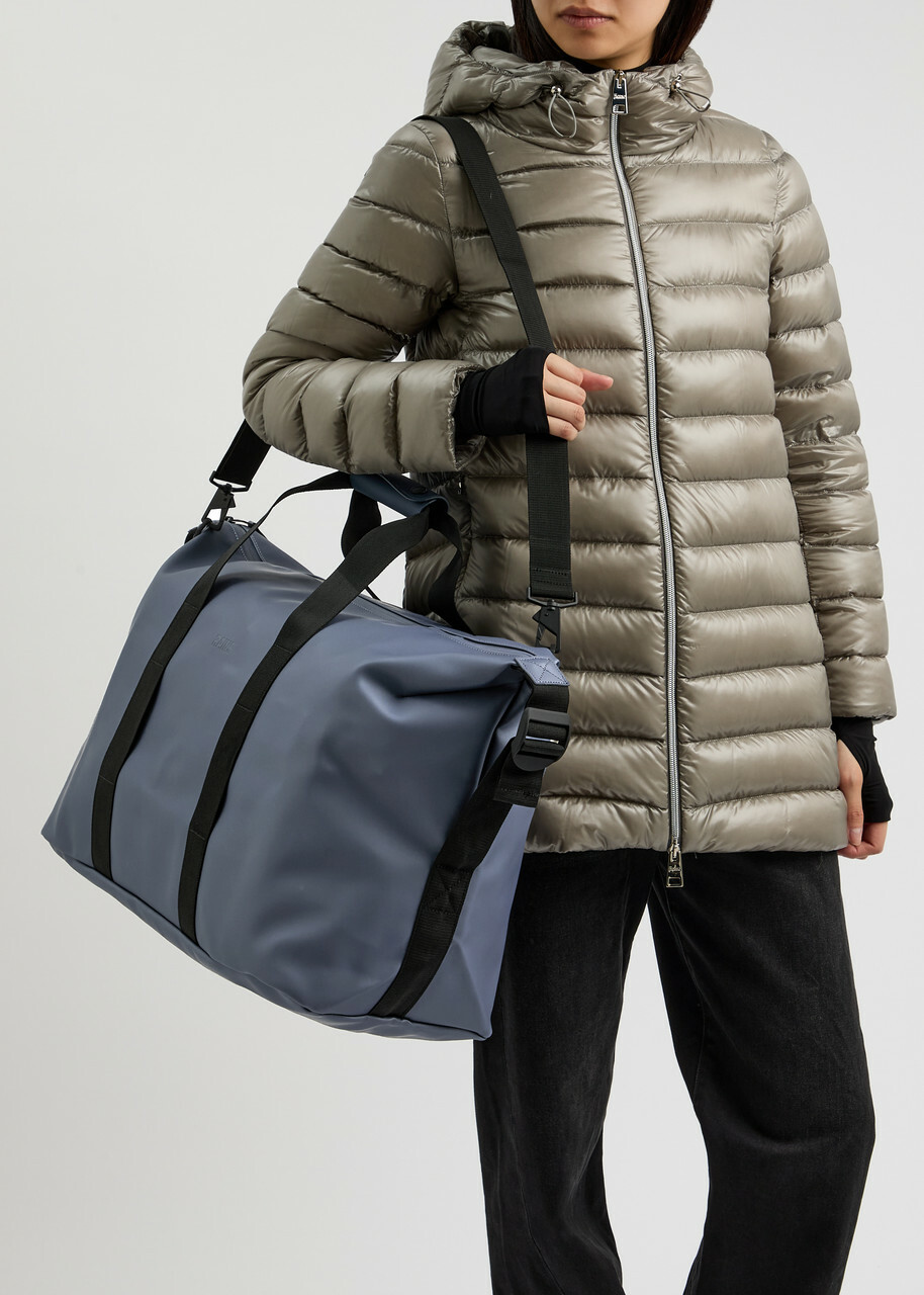 Rains Hilo Weekend Rubberised Holdall - Blue
