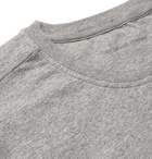 Pop Trading Company - Printed Mélange Cotton-Jersey T-Shirt - Gray
