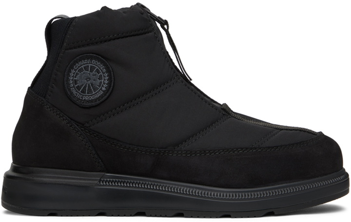 Photo: Canada Goose Black Cypress Puffer Boots