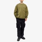 F/CE. Men's Deltapeak Crew Sweat in Olive
