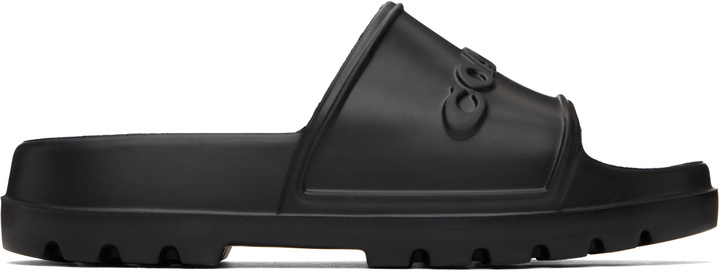 Photo: Coach 1941 Black Jesse Pool Slides