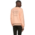 Amiri Pink Les Amoureux Sweatshirt