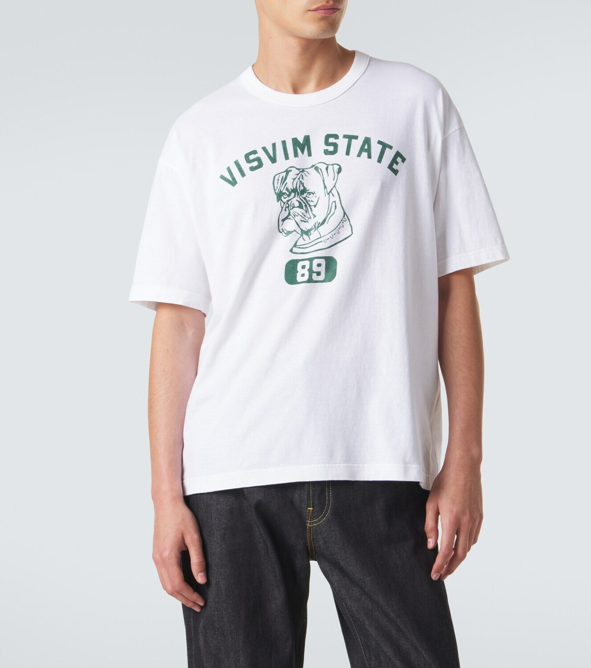 Visvim Jumbo printed cotton jersey T-shirt