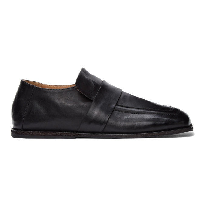 Photo: Marsell Black Spatola Loafers