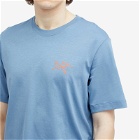 Arc'teryx Men's Arc'Multi Bird Logo T-Shirt in Stone Wash