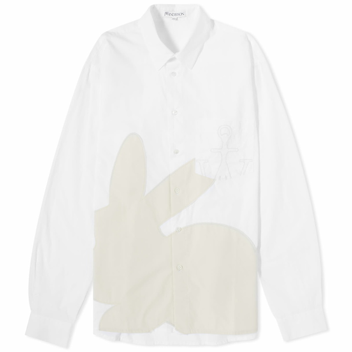 Photo: JW Anderson Men's Applique Shirt in White