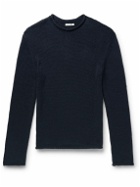 The Row - Anteo Cotton and Cashmere-Blend Sweater - Blue