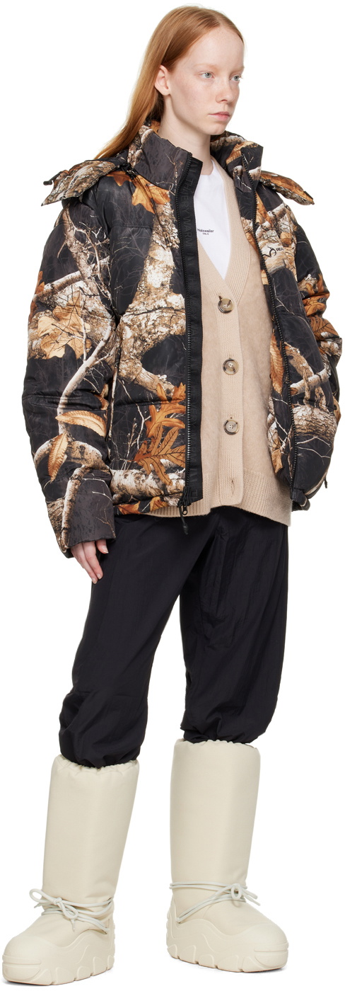 The Very Warm Black Hooded Puffer Jacket