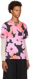 Dries Van Noten Pink Printed T-Shirt