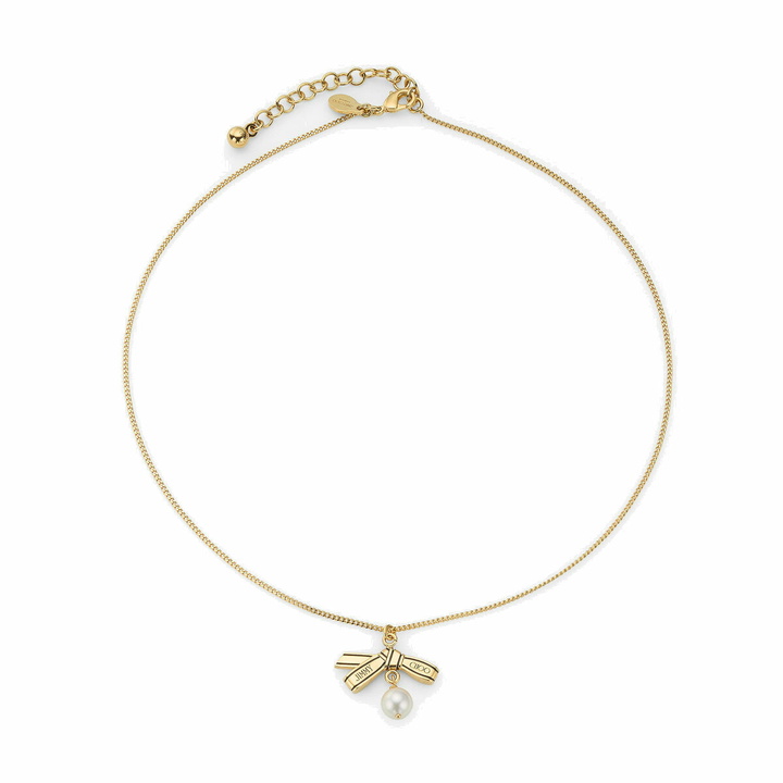 Photo: Jimmy Choo Ribbon Pendant Necklace 