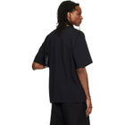 LU'U DAN Black Leopard Graphic T-shirt