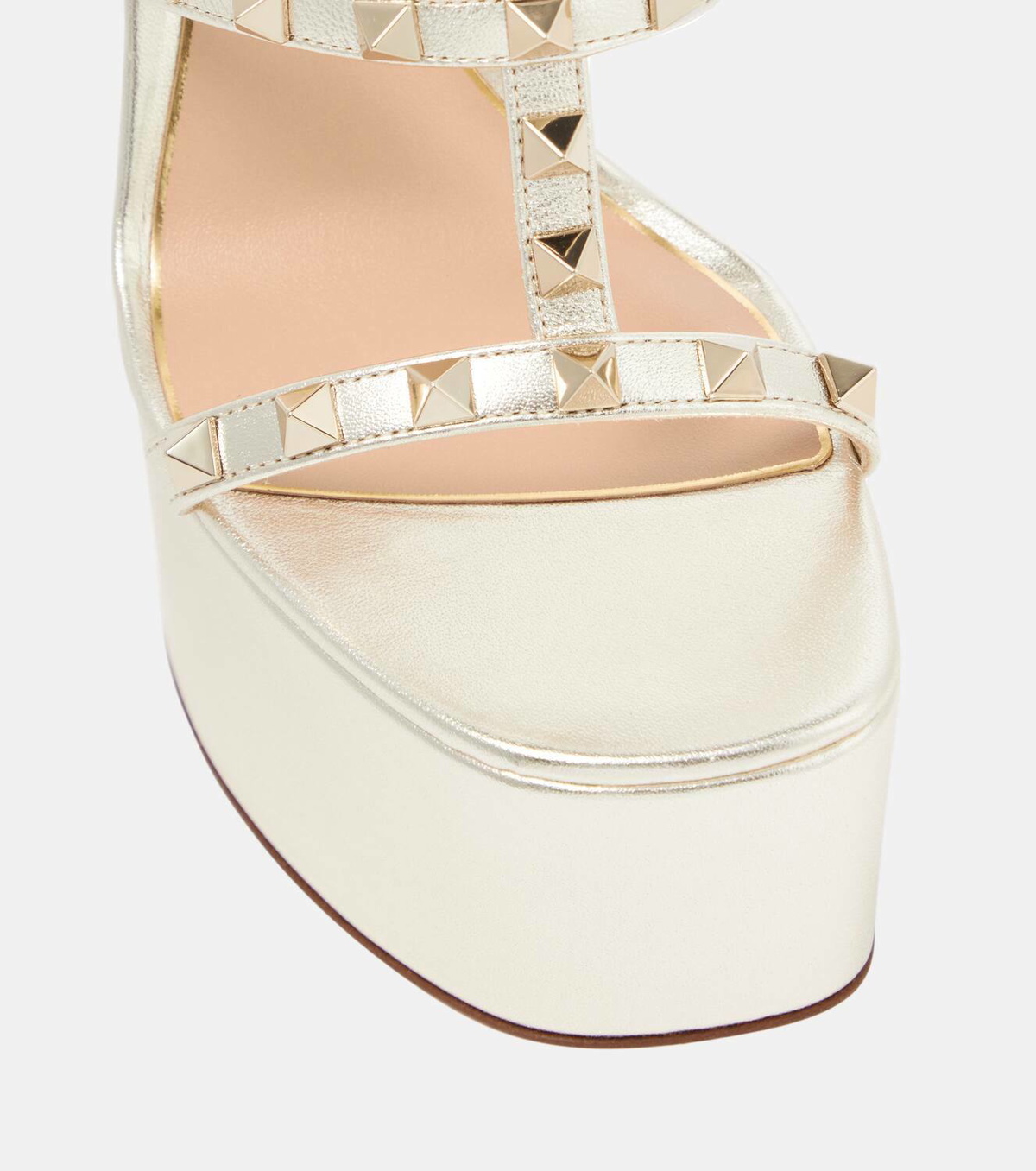 Valentino Garavani Rockstud leather platform sandals