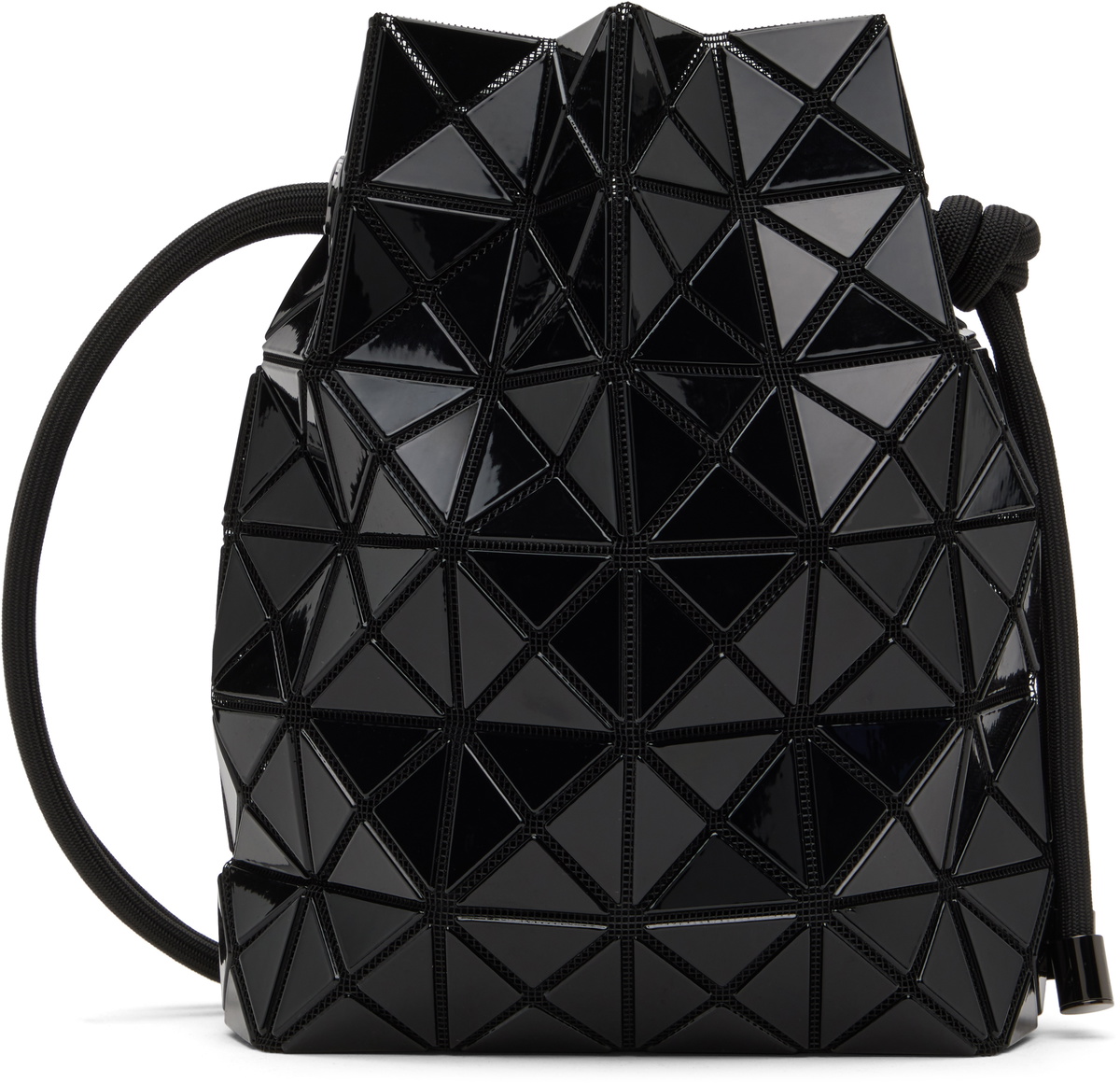 BAO BAO ISSEY MIYAKE Black Wring Shoulder Bag Bao Bao Issey Miyake