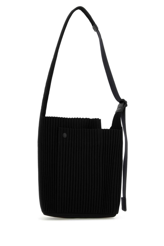 Photo: Homme Plissé Issey Miyake Black Fabric Shoulder Bag