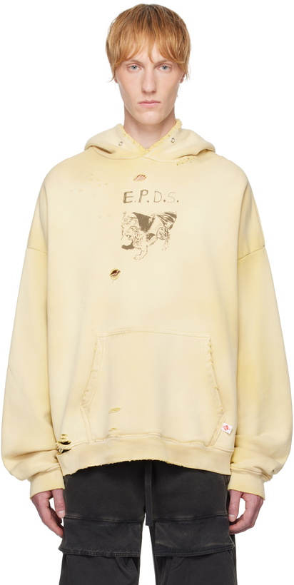 Photo: PALY Yellow 'EPDS' Hoodie