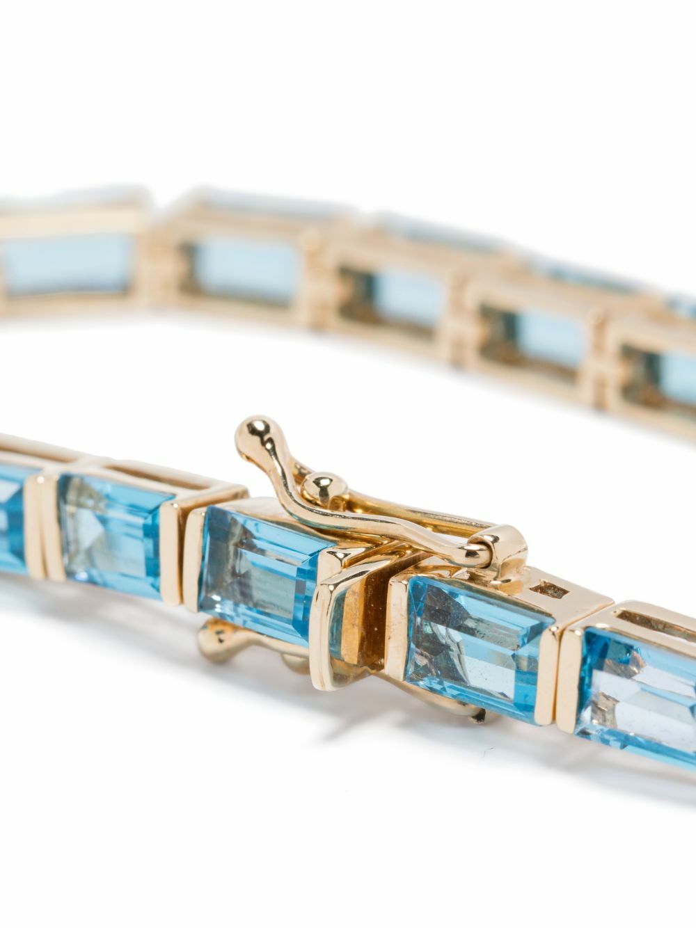 Kolours 14K Yellow Gold Topaz Bracelet
