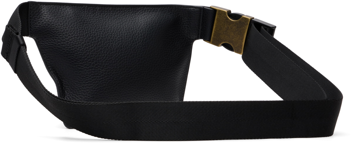Hugo Black Grained Belt Bag