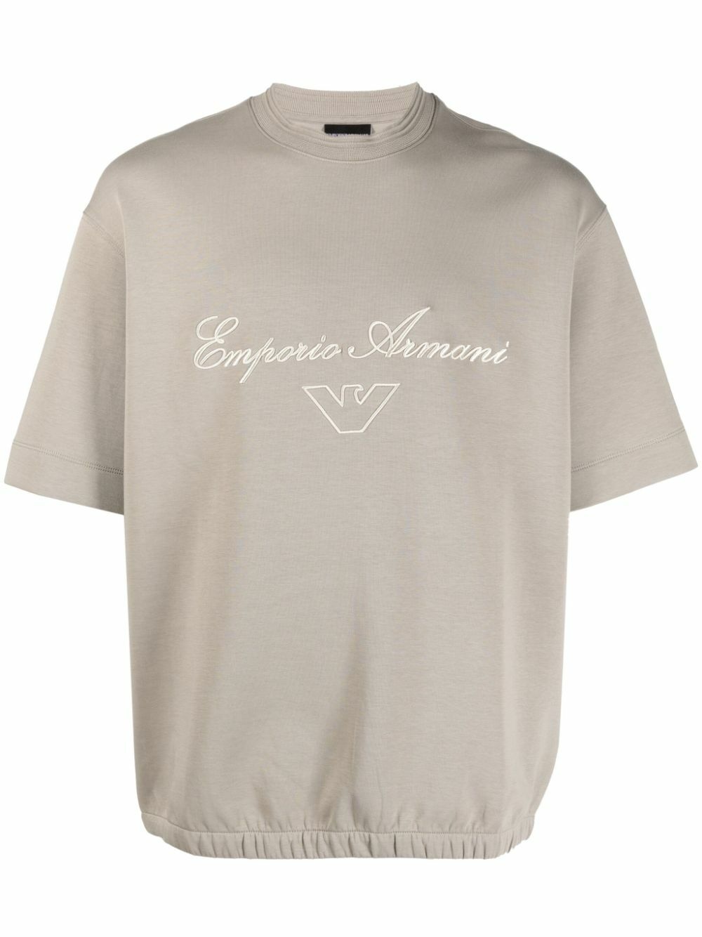 Photo: EMPORIO ARMANI - Logo Cotton T-shirt