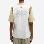 Air Jordan Women's Button Up Shirt in Sail/Team Gold