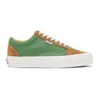 Vans Green and Tan NS OG Old Skool LX Sneakers
