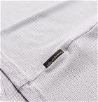 Ermenegildo Zegna - Striped Stretch Modal-Blend T-Shirt - Men - White