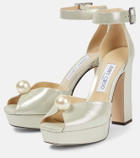 Jimmy Choo - Socorie suede platform sandals